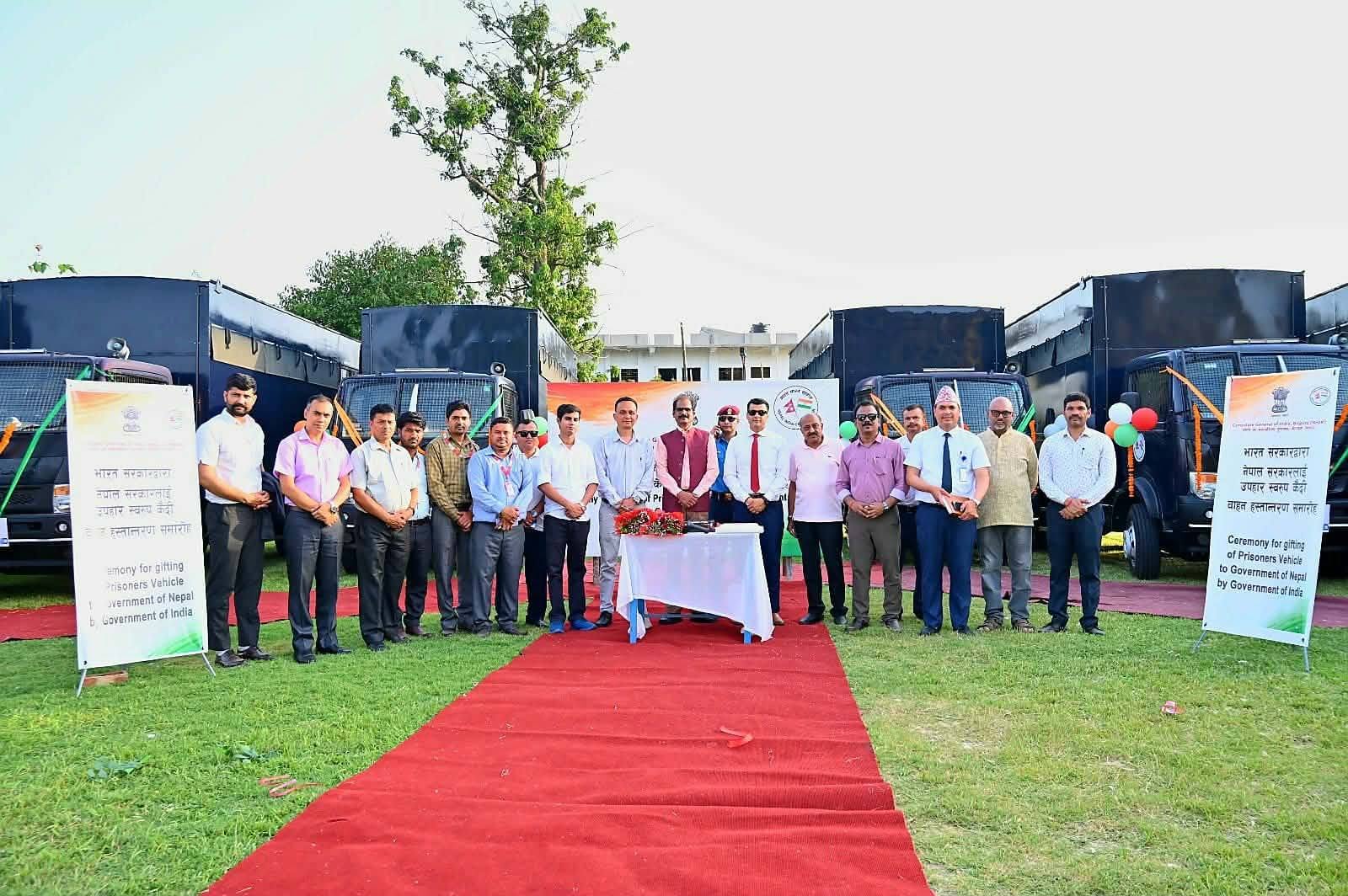 Gifting of Prisoner Carrier Truck to Nepal